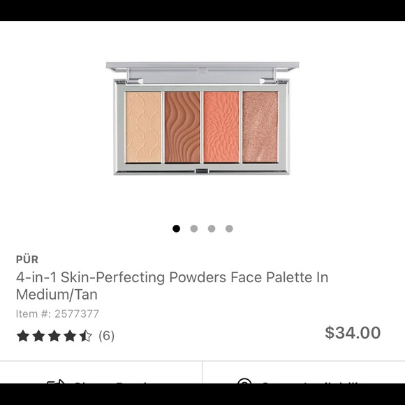 Pür 4-in-1 Skin-Perfecting Powders Face Palette - Picture 4 of 4